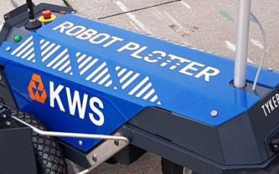 Robot Plotter delivered to KWS Infra
