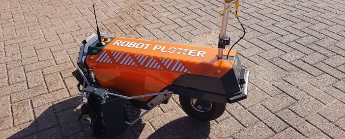 Robot Plotter geliefert an Rasenberg