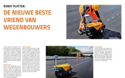 Publicatie Robot Plotter in BNL-ledenmagazine